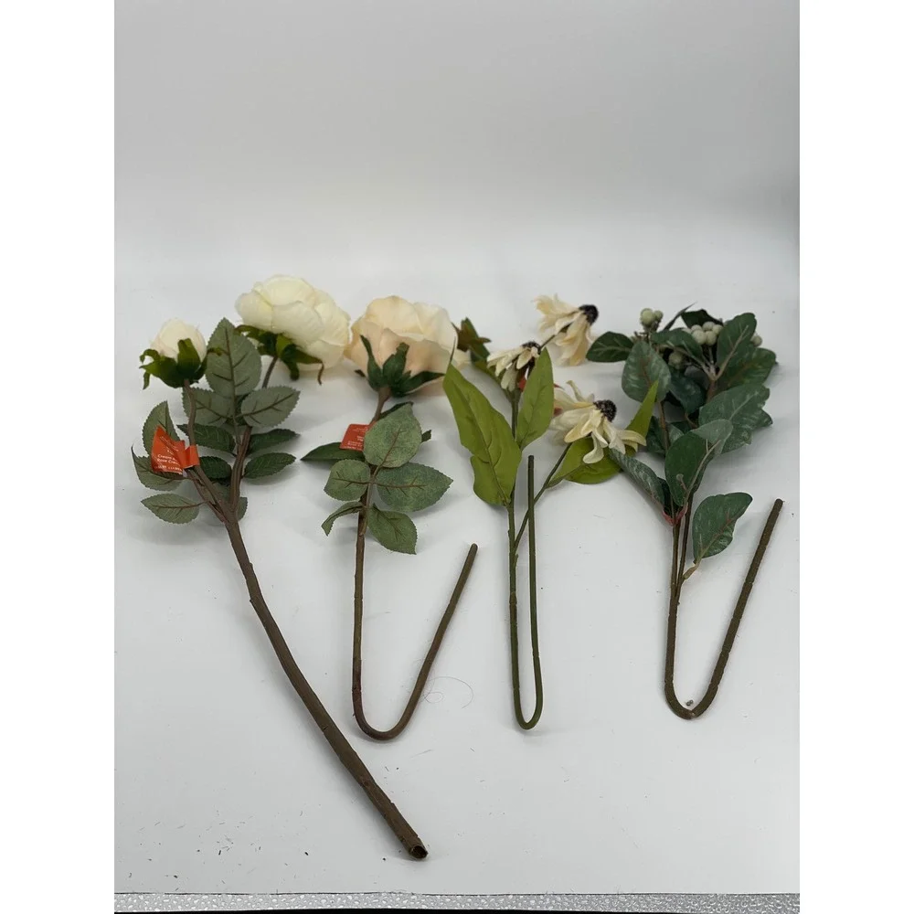 26 Ashland Artificial Floral Greenery Lot Multicolor Mixed Faux Stems Excellent